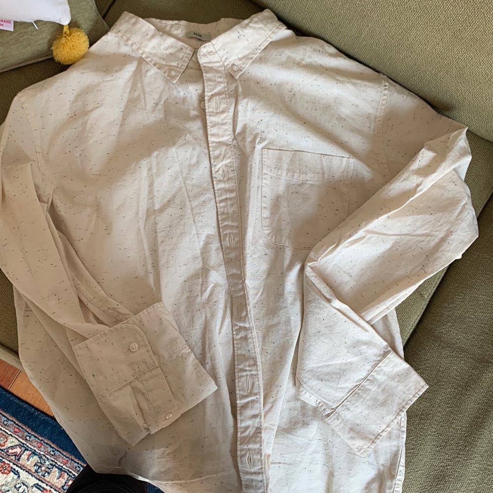 NWT J. Crew Men’s button down shirt size XXL slim fit. Perfect for spring!